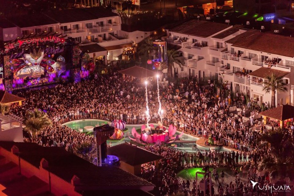 Playa d’en Bossa, Ibiza, Spain