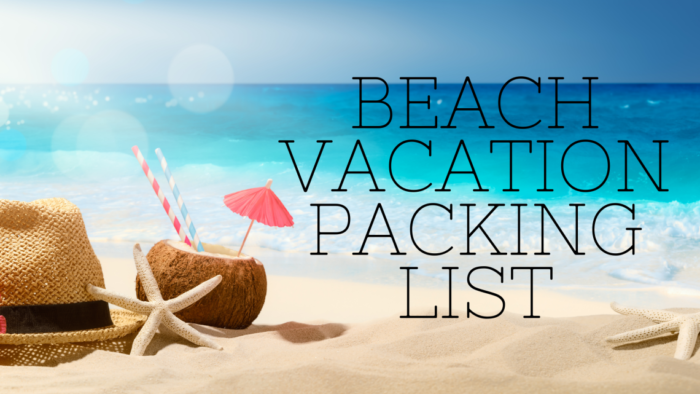 Packing List for beach